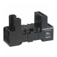 4-1415033-1 RELAY SOCKET DIN RAIL 14PIN PT78740 - 1