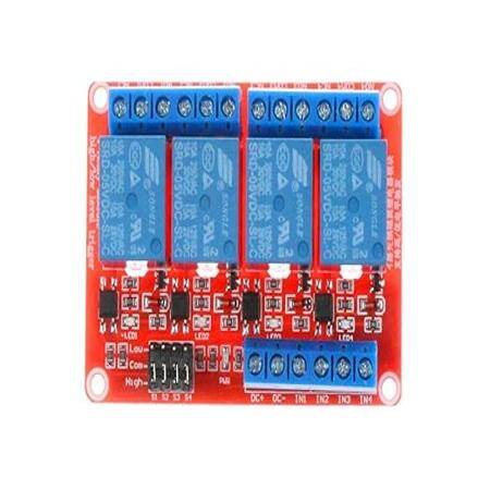 4 Channel Relay Module 24V High And Low Level Trigger Relay Control - 2