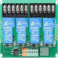 4 Channel Relay Module 30A With Optocoupler Isolation 5V Supports High And Low Triger - 1