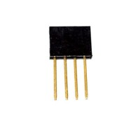 4 Pin Female 11mm Tall Stackable Header Connector - 2