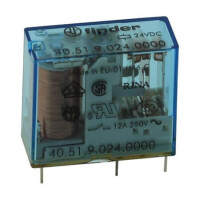 40.51.9.024.0000 RELAY POWER 10A 24VDC FINDER - 1
