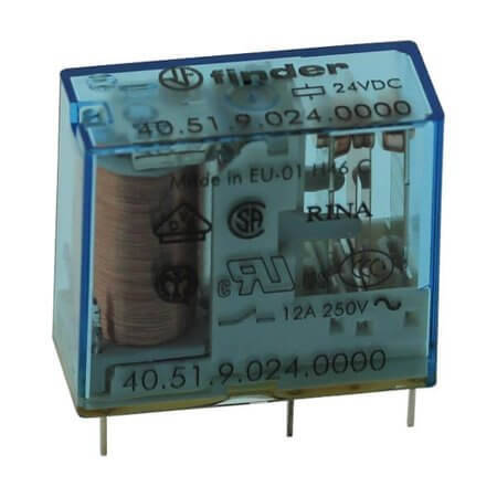 40.51.9.024.0000 RELAY POWER 10A 24VDC FINDER - 1