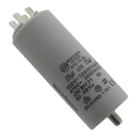 4.16.10.26.64 CAP.POL.25uF 475VAC 40x92 PLASTIC DUCATI - 1