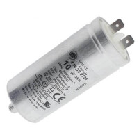 4.16.33.27.29 CAP.POL.10uF 475VAC 35x77 METAL STUD DUCATI - 1