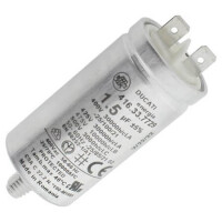 4.16.33.77.29 CAP.POL.1.5uF 475VAC 30*60 METAL STUD DUCATI - 1