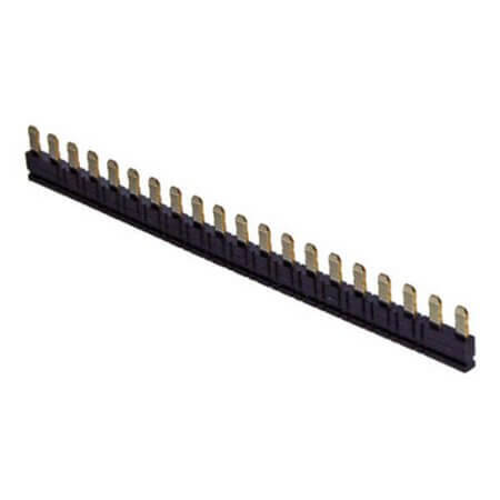 41F-J1B RELAY SLIM JUMPER SOCKET 20PIN BLACK - 1