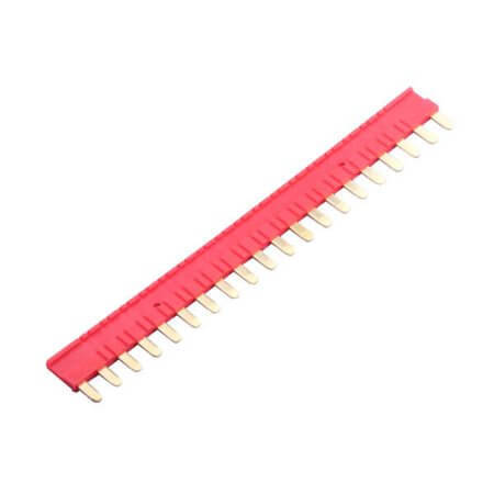 41F-J1R RELAY SLIM JUMPER SOCKET 20PIN RED - 1