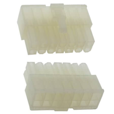 4.20-2X07-MH CON.T.B.4.20MM 14PIN(2X7) MALE TRANSPARENT - 1
