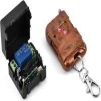 433MHz 12V 1 Channel Relay Module Wireless Remote Control Switch - Without Battery - 1