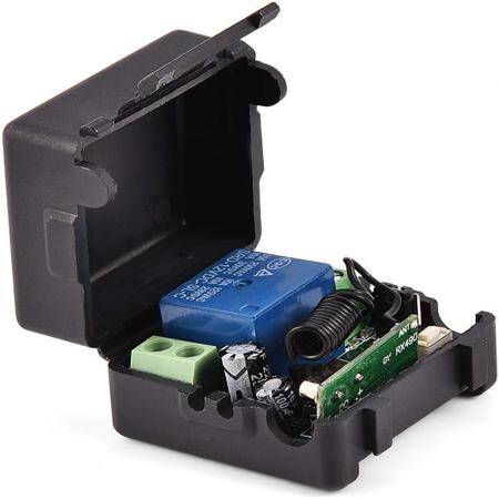 433MHz 12V 1 Channel Relay Module Wireless Remote Control Switch - Without Battery - 2