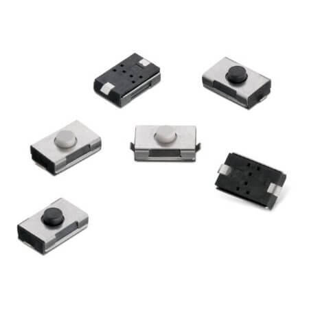 434123025816 SWITCH TACT 6x3.8MM 2.50mm 160gF SMT V/T - 1