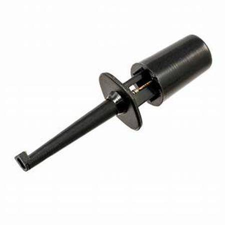 43mm Round Small Single Test Hook Clip Test Probe Black - 2