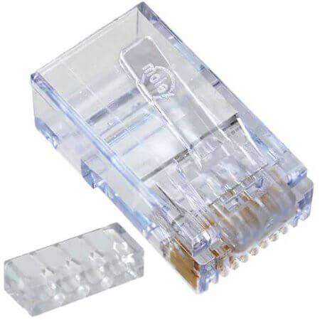 449150001 CONN MOD PLUG 8P8C UNSHIELDED - 1