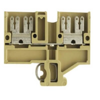 478220000 TERM BLK FEED THRU 2P W/O PUSH BUTTON GRAY - 1