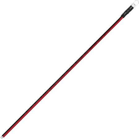 48-72V 5mm Water Clear Red LED Indicator Light With 20cm Cable - 5