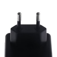 48V 0.5A 100M PoE Injector EU Plug - Silver Network Port - 3