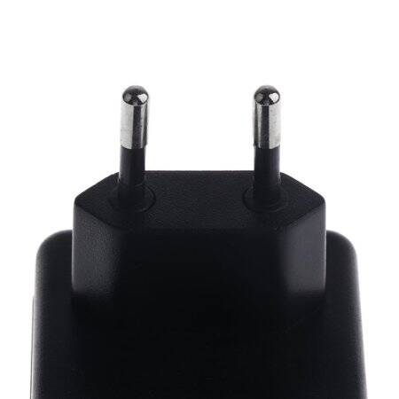 48V 0.5A 100M PoE Injector EU Plug - Silver Network Port - 3
