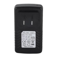 48V 0.5A 100M PoE Injector US Plug - Silver Network Port - 2