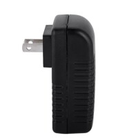 48V 0.5A 100M PoE Injector US Plug - Silver Network Port - 5