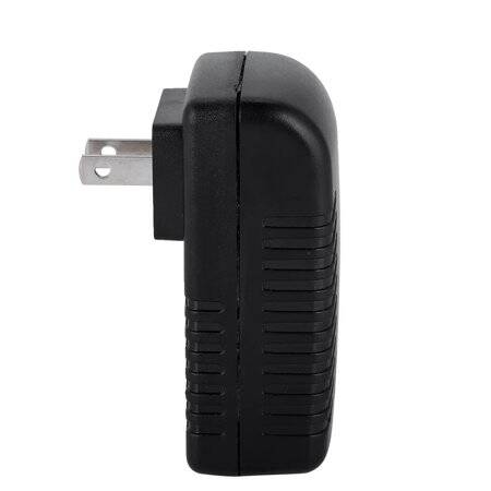 48V 0.5A 100M PoE Injector US Plug - Silver Network Port - 5
