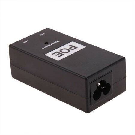 48V 0.5A Gigabit PoE Injector UK Plug - 3