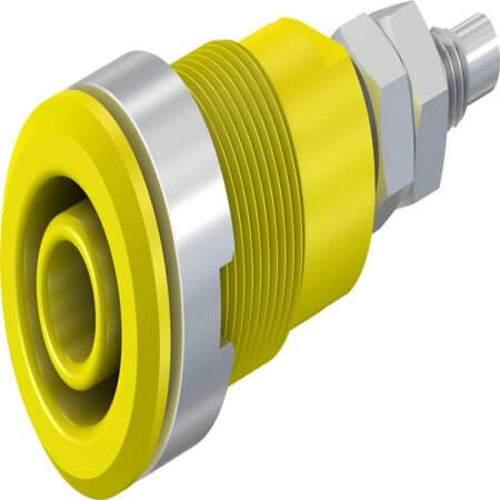 49.7043-24 4 MM SAFETY SOCKET YELLOW - 1