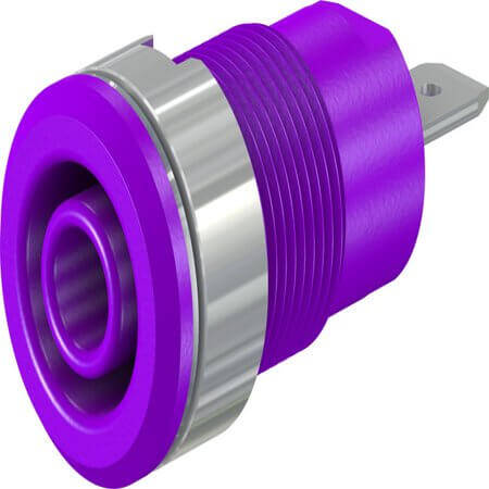 49.7044-26 4 MM SAFETY SOCKET VIOLET - 1