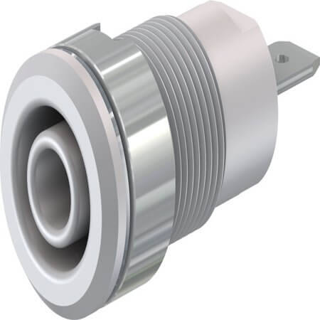 49.7044-29 4 MM SAFETY SOCKET WHITE - 1