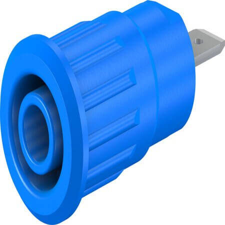 49.7079-23 4 MM SAFETY SOCKET BLUE - 1