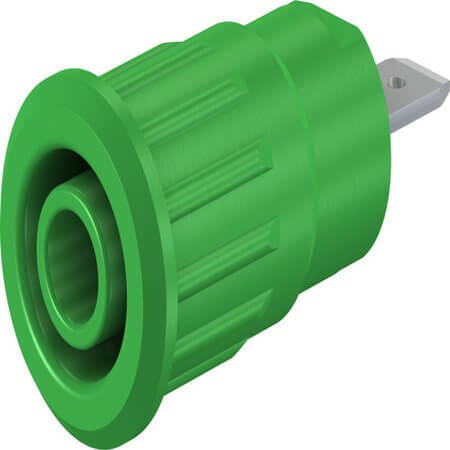 49.7079-25 4 MM SAFETY SOCKET GREEN - 1