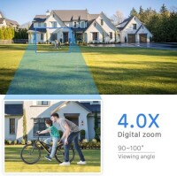 4G Solar Wireless Surveillance Camera - 2 Million WiFi Version No Memory Card - 2