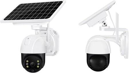 4G Solar Wireless Surveillance Camera - 2 Million WiFi Version No Memory Card - 5