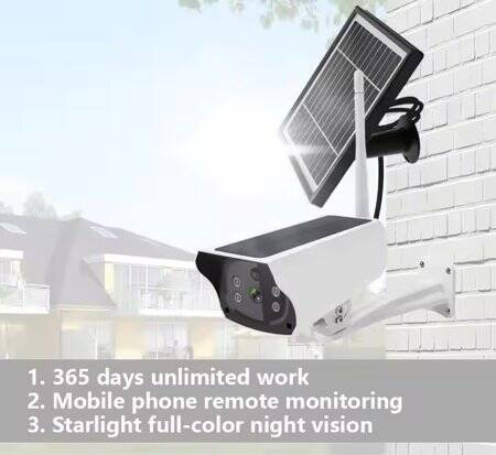 4G Solar Wireless WIFI Surveillance Camera 4G EU Version - Without Battery - 2