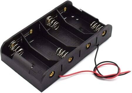 4'lü LR14 Pil Yuvası - 4