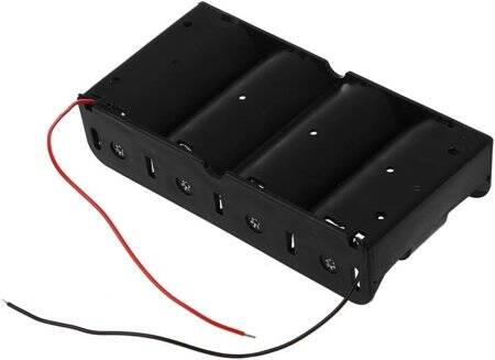 4'lü LR20 Pil Yuvası - 3