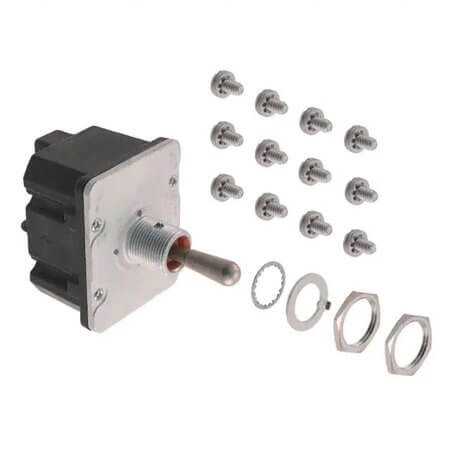 4NT1-12 SWITCH TOGGLE 4PDT 15A 125V - 1