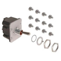 4NT1-3 SWITCH TOGGLE 4PDT 15A 125V - 1