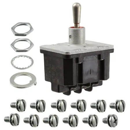 4NT1-72 SWITCH TOGGLE 4PDT 10A 125V - 1