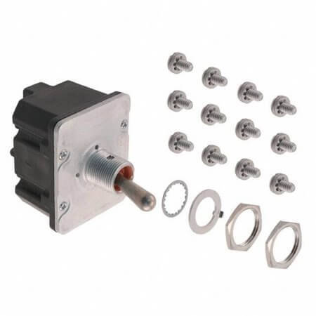 4NT1-8 SWITCH TOGGLE 4PDT 10A 125V - 1