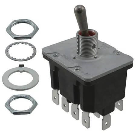 4NT91-3 SWITCH TOGGLE 4PDT 15A 125V - 1