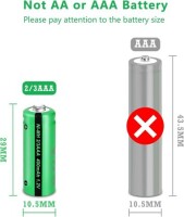 4PCS PALO AAA1300MAH Ni-MH Şarj Edilebilir Pil - 2