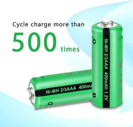 4PCS PALO AAA1300MAH Ni-MH Şarj Edilebilir Pil - 4