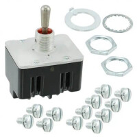 4TL1-1 SWITCH TOGGLE 4PDT 15A 125V - 1