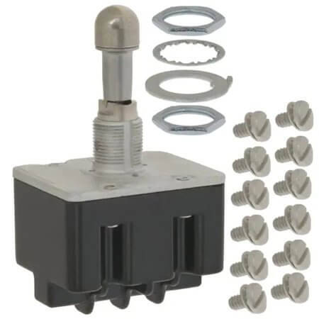 4TL1-10E SWITCH TOGGLE 4PDT 15A 125V - 1