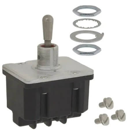 4TL1-12 SWITCH TOGGLE 4PDT 15A 125V - 1