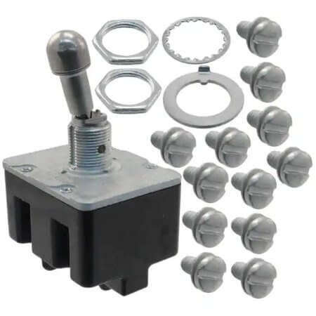 4TL1-1A SWITCH TOGGLE 4PDT 15A 125V - 1