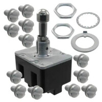 4TL1-21K SWITCH TOGGLE 4PST 15A 125V - 1