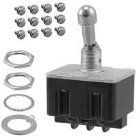 4TL1-2D SWITCH TOGGLE 4PST 15A 125V - 1