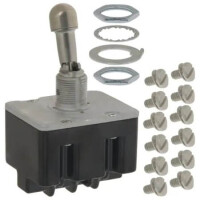 4TL1-3D SWITCH TOGGLE 4PDT 15A 125V - 1