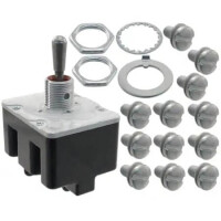 4TL1-5 SWITCH TOGGLE 4PDT 10A 125V - 1